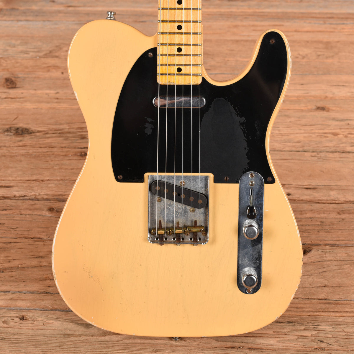 Fender Custom Shop "Nocaster" Relic Butterscotch Blonde 2014