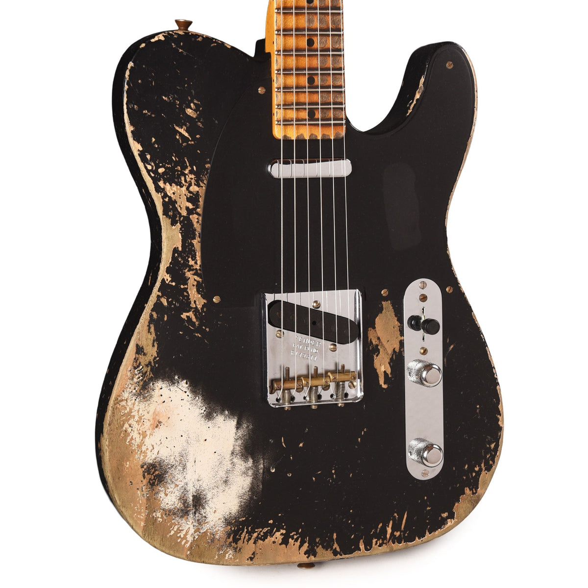 Fender Custom Shop Special Edition 1952 Telecaster Super Heavy Relic Aged Black