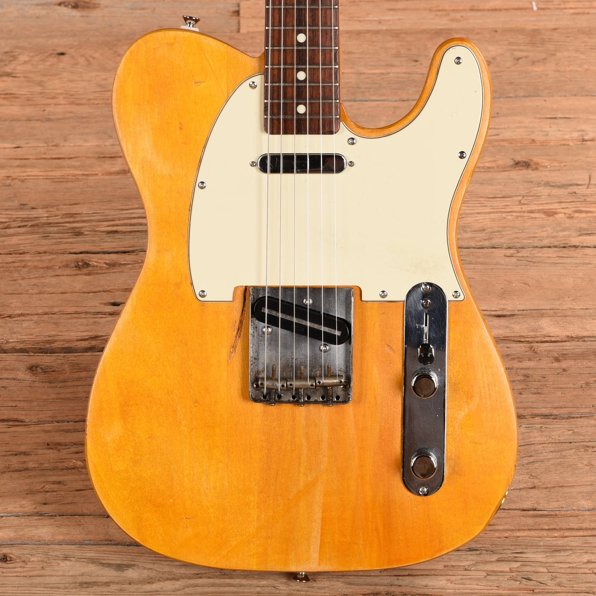 Fender Foto Flame Telecaster Natural 1995