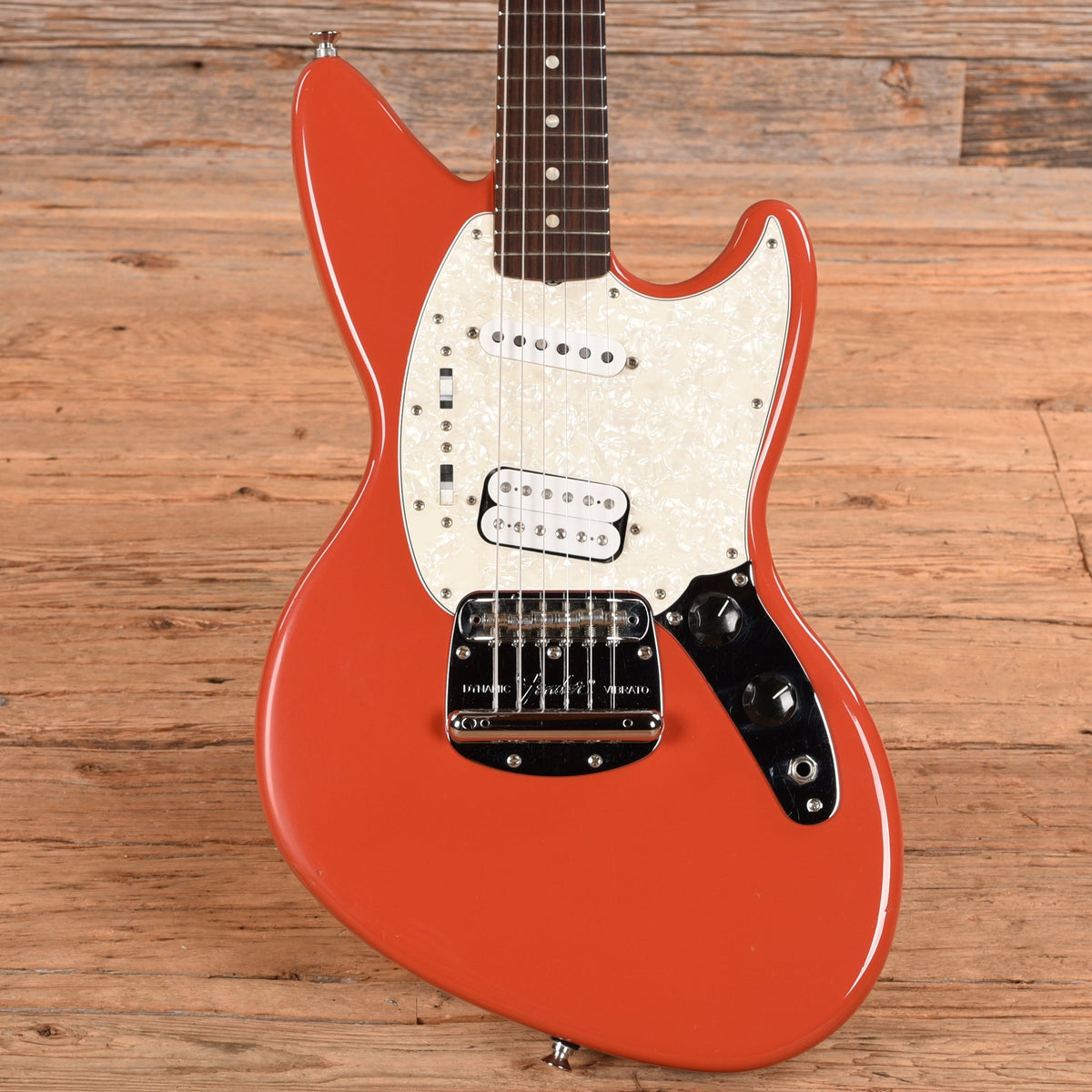 Fender Kurt Cobain Signature Jagstang Fiesta Red 2021