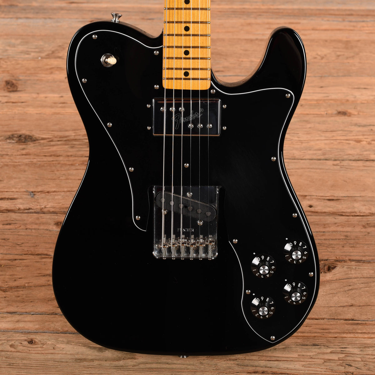 Fender Limited Edition American Vintage II '77 Telecaster Custom Black 2022