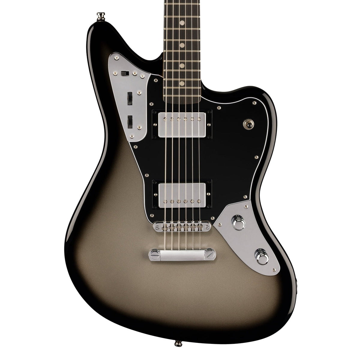 Fender Limited Edition Player Fusion Jaguar Baritone Silverburst