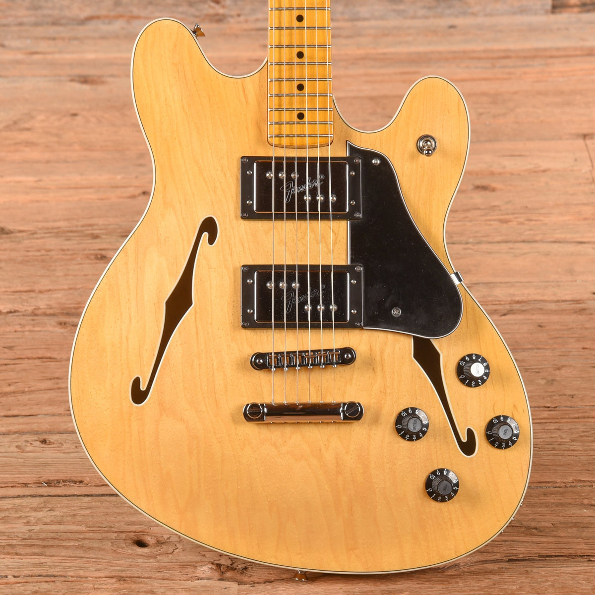 Fender Modern Player Starcaster Natural 2014