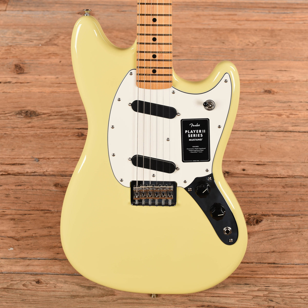 Fender Player II Mustang Hialeah Yellow 2026