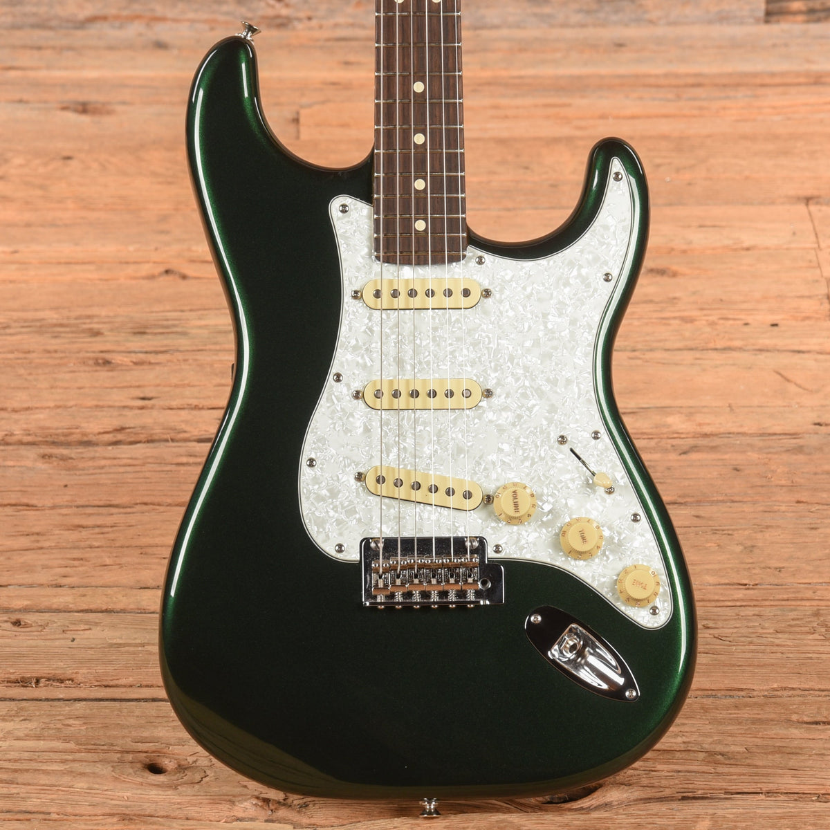 Fender Player II Stratocaster Metallic British Racing Green 2024
