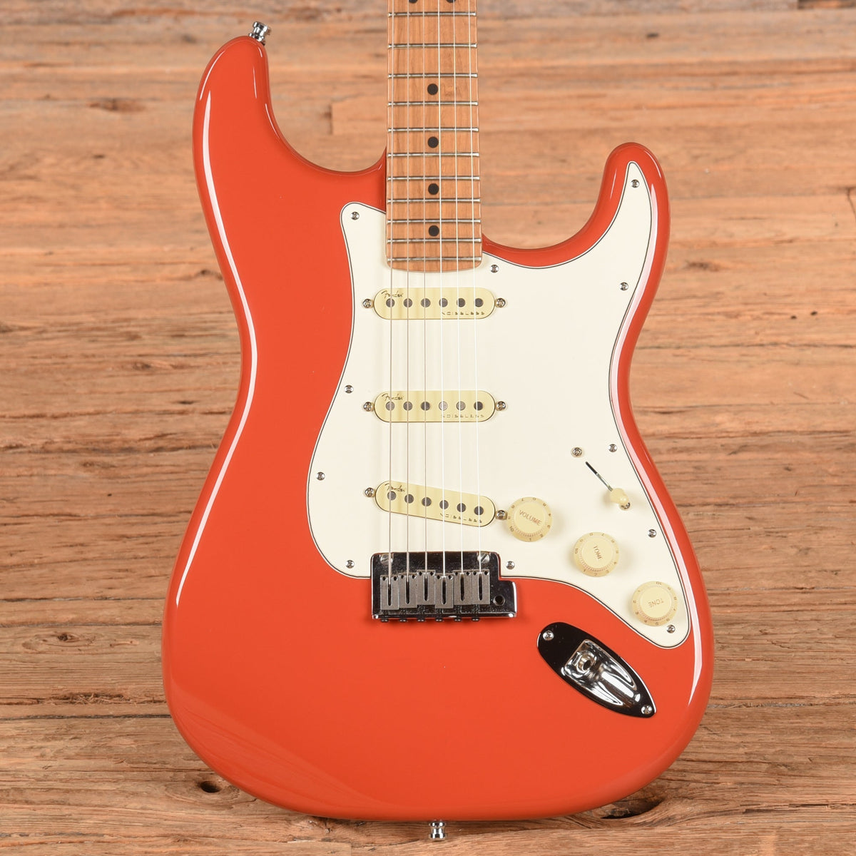 Fender Player II Stratocaster Roasted Neck Fiesta Red 2023