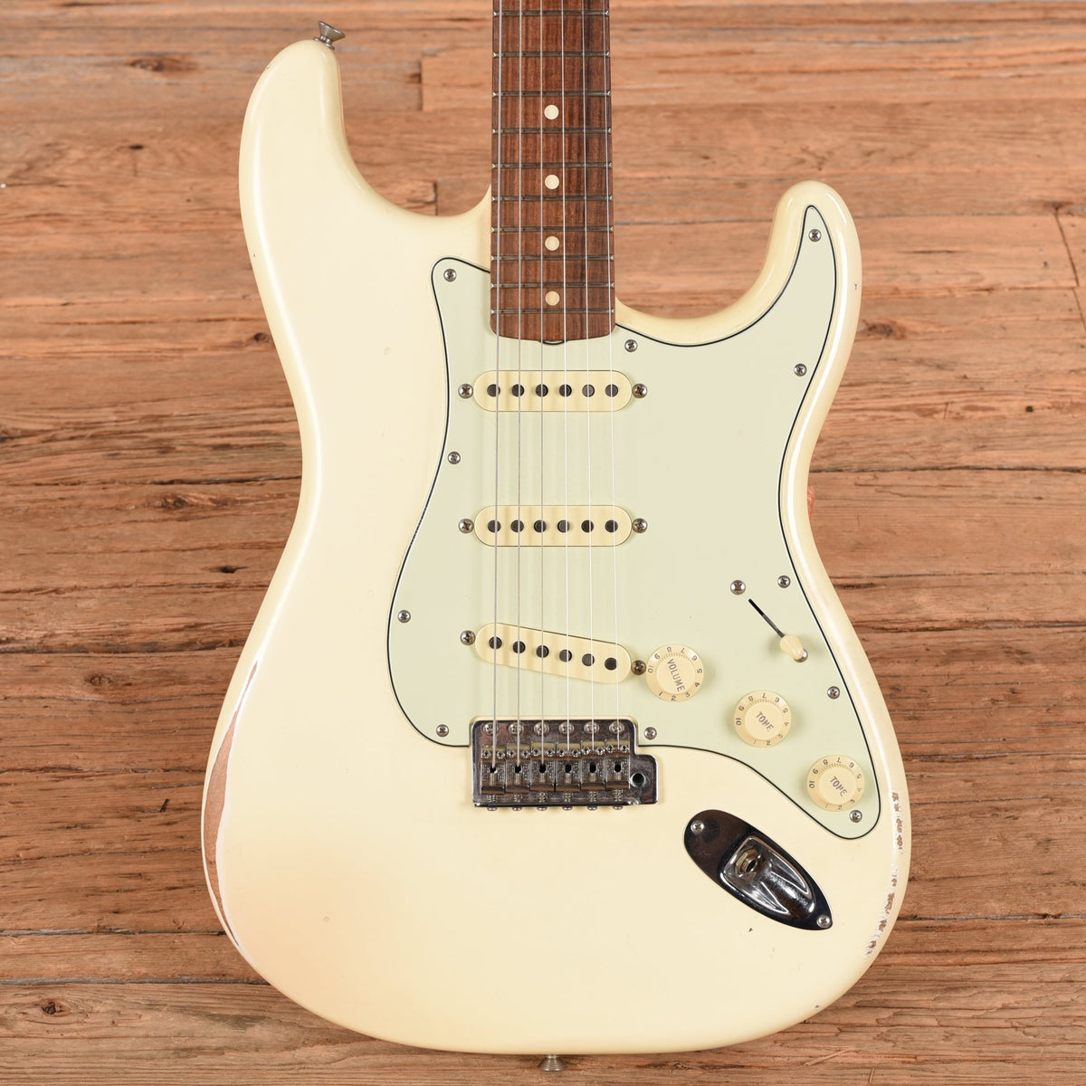 Fender Roadworn 60s Stratocaster Olympic White 2017