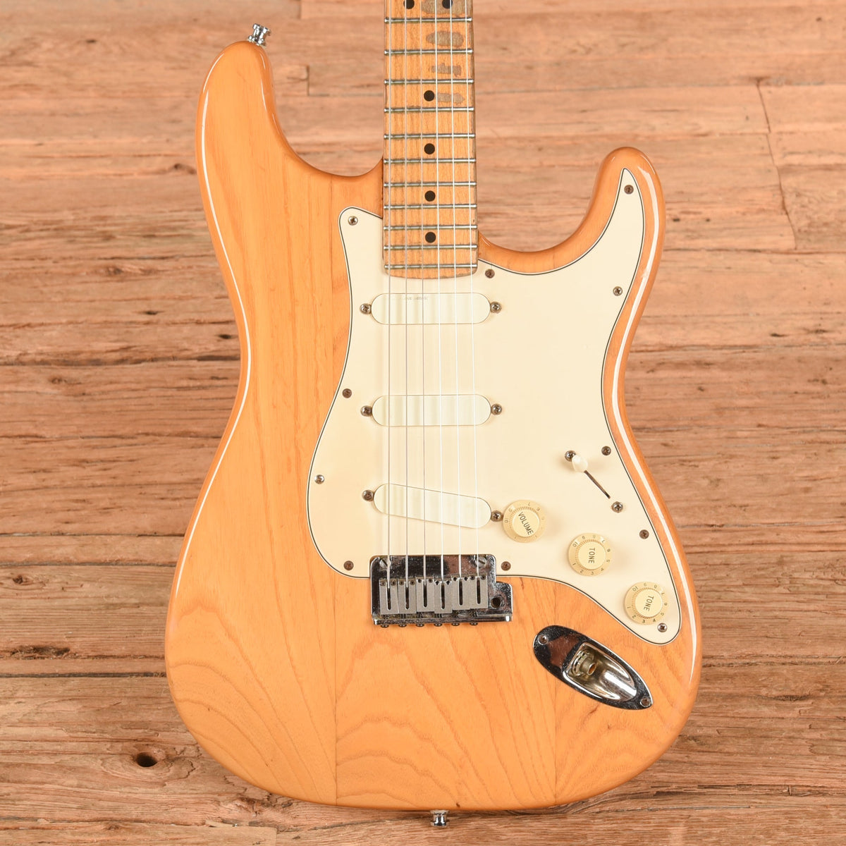 Fender Strat Plus Natural 1990