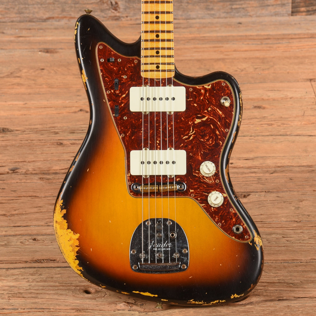 Fender WW10 '59 Reissue Jazzmaster Heavy Relic Aged 3-Color Sunburst 2022