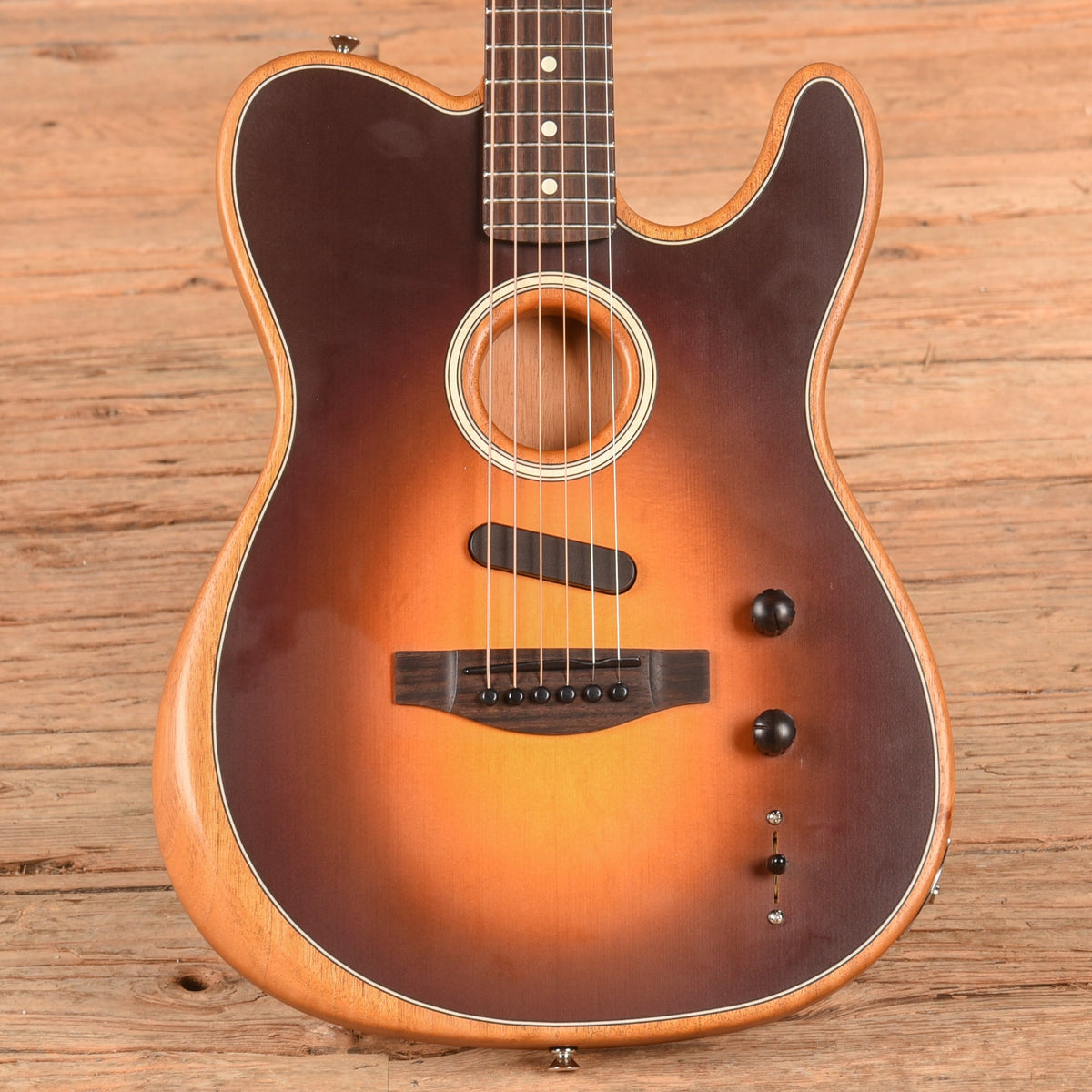 Fender Acoustasonic Player Telecaster Shadow Burst 2022