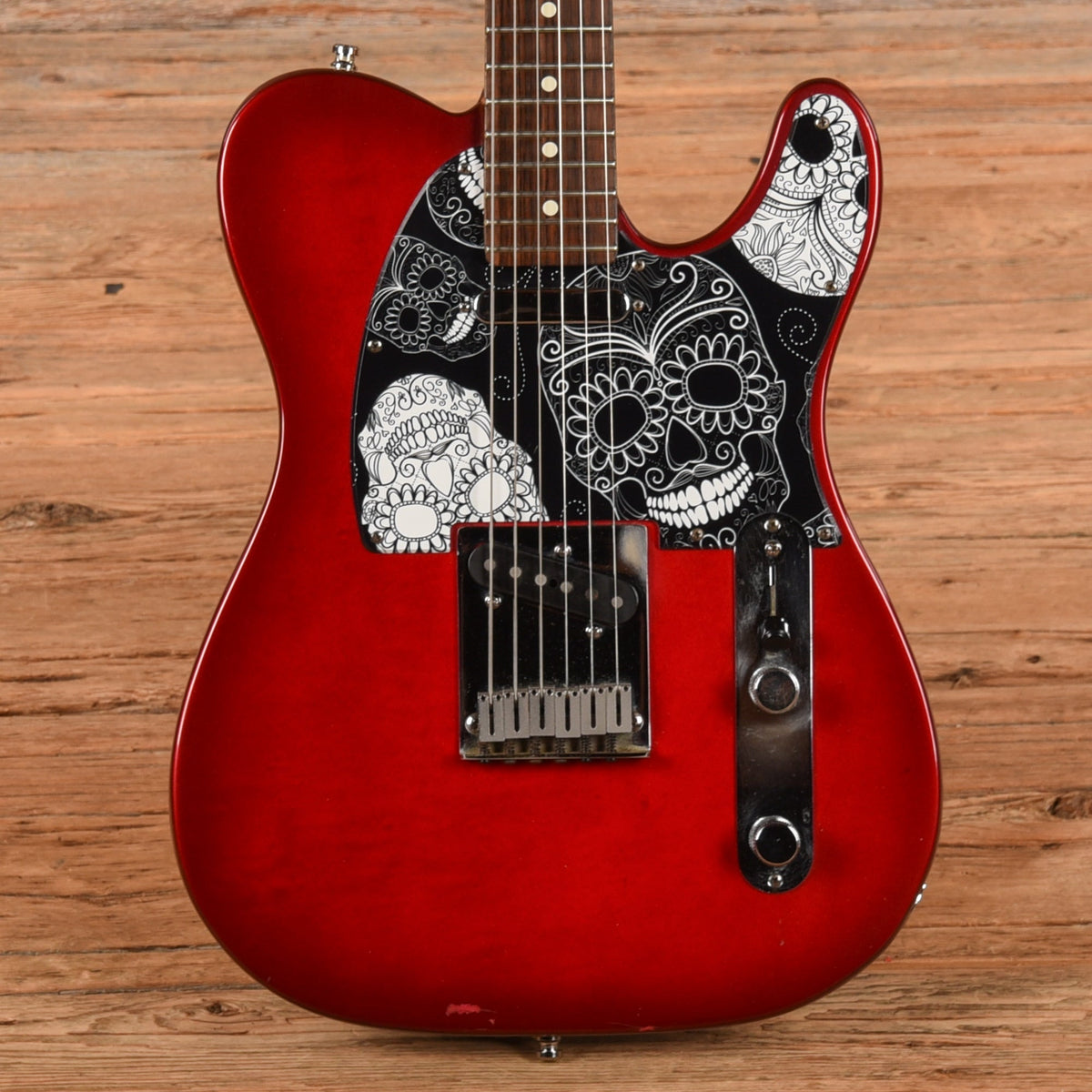 Fender American Standard Telecaster Crimson Red Transparent 1995