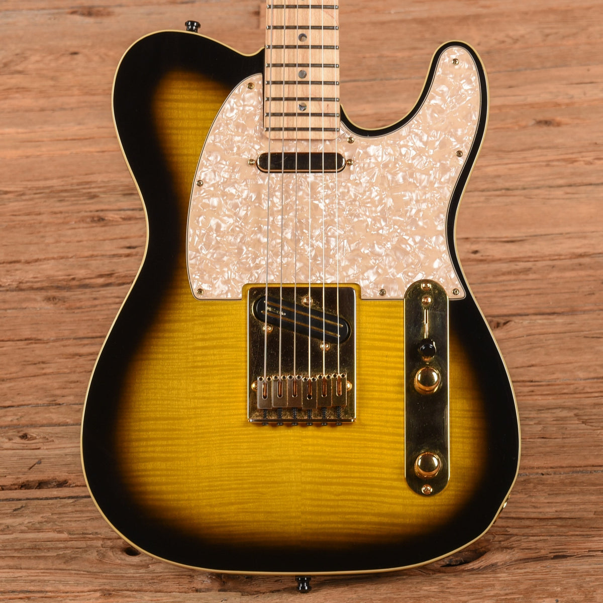 Fender Artist Richie Kotzen Telecaster Brown Sunburst 2016