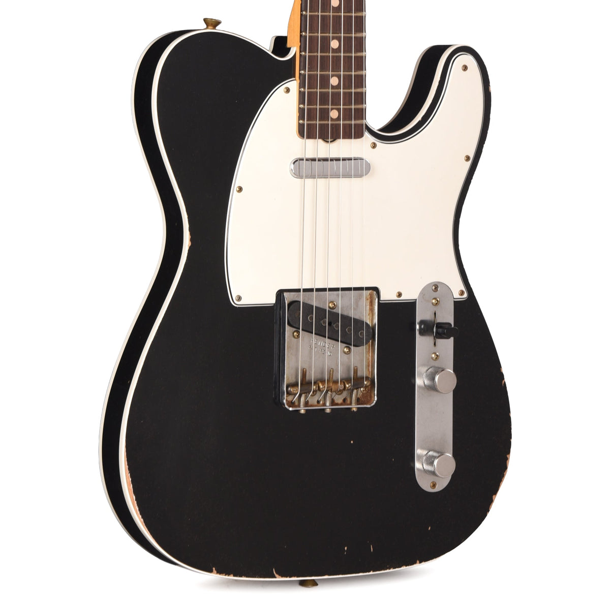 Fender Custom Shop 1963 Custom Telecaster Relic Black Master Built by David Brown w/Josefina Hand-Wound Pickups