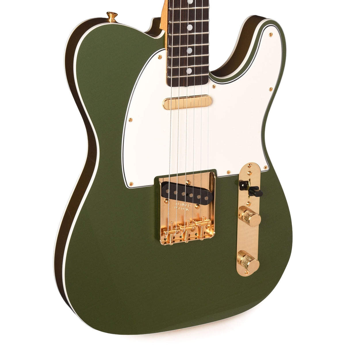 Fender Custom Shop 1968 Custom Telecaster "Chicago Special" NOS Aged Cadillac Green Top & Back w/Aztec Gold Side