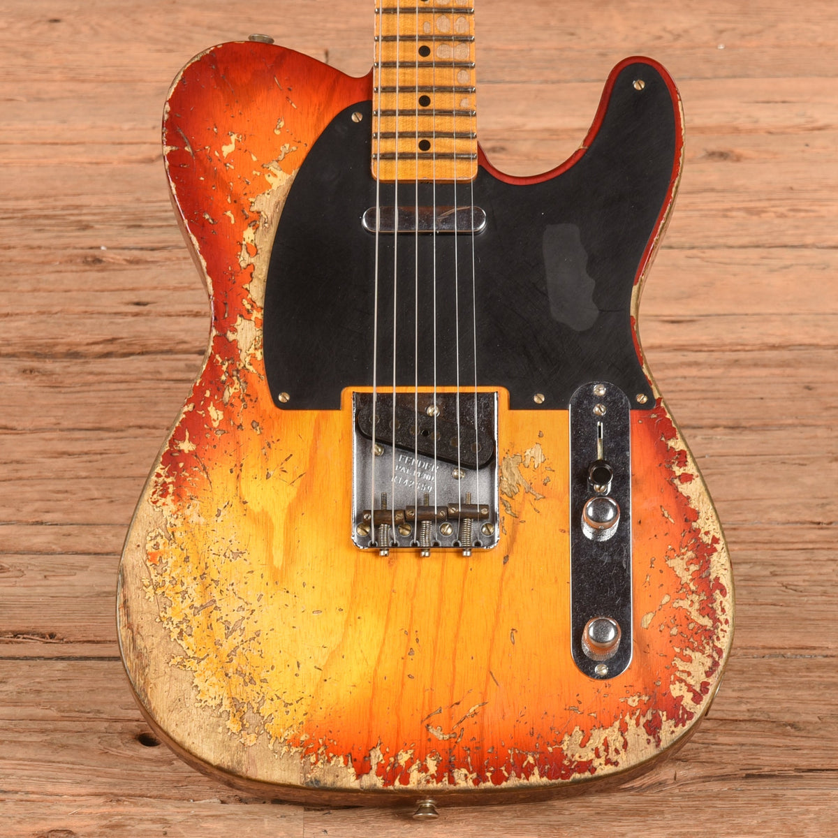 Fender Custom Shop '52 Telecaster Super Heavy Relic Aged Cherry Sunburst 2025
