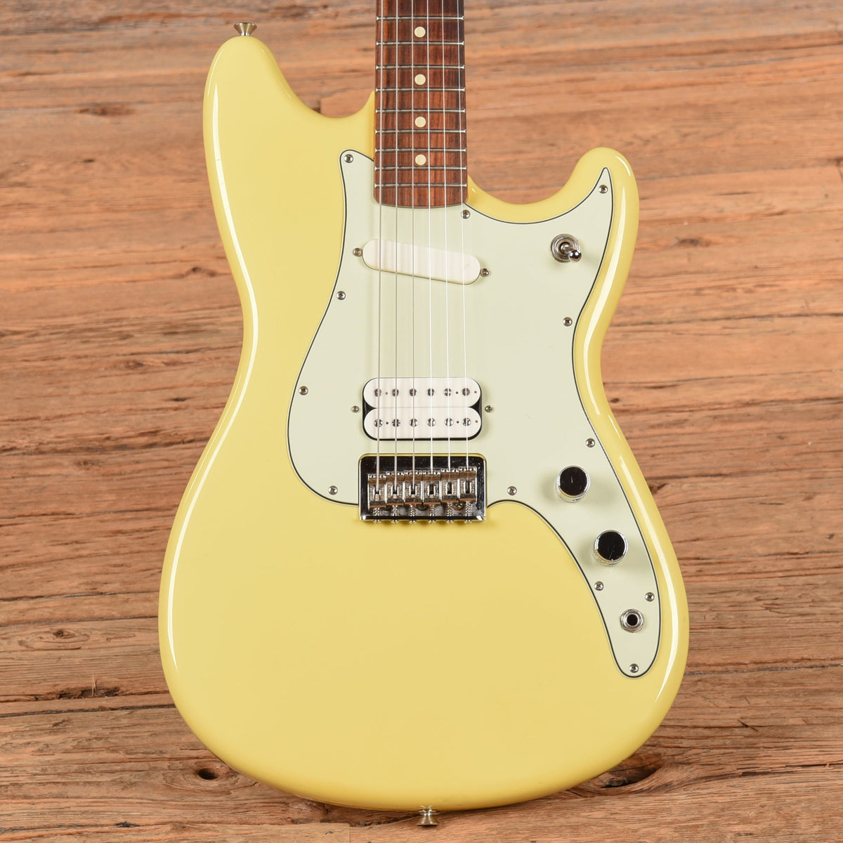 Fender Player Duo-Sonic HS Canary Diamond 2017