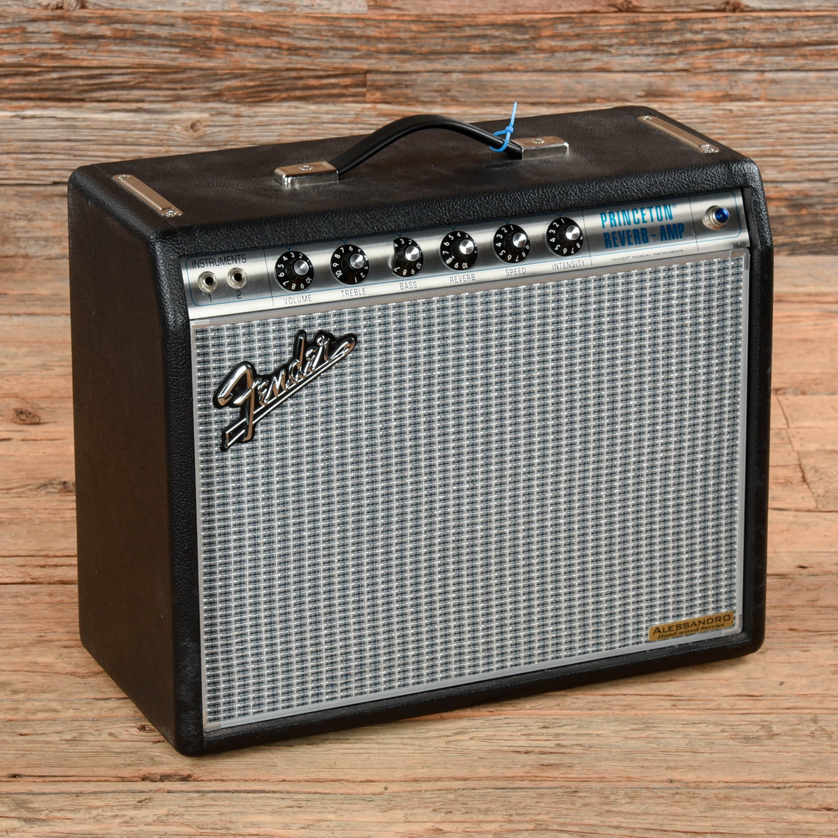 Fender Allesandro Modded '68 Custom Princeton Reverb-Amp 12-Watt 1x10" Guitar Combo