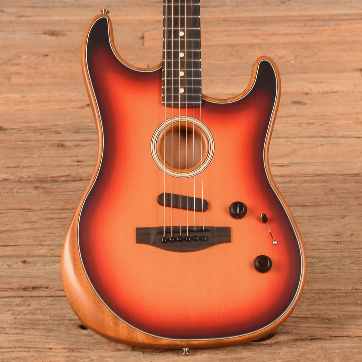 Fender American Acoustasonic Stratocaster 3-Color Sunburt