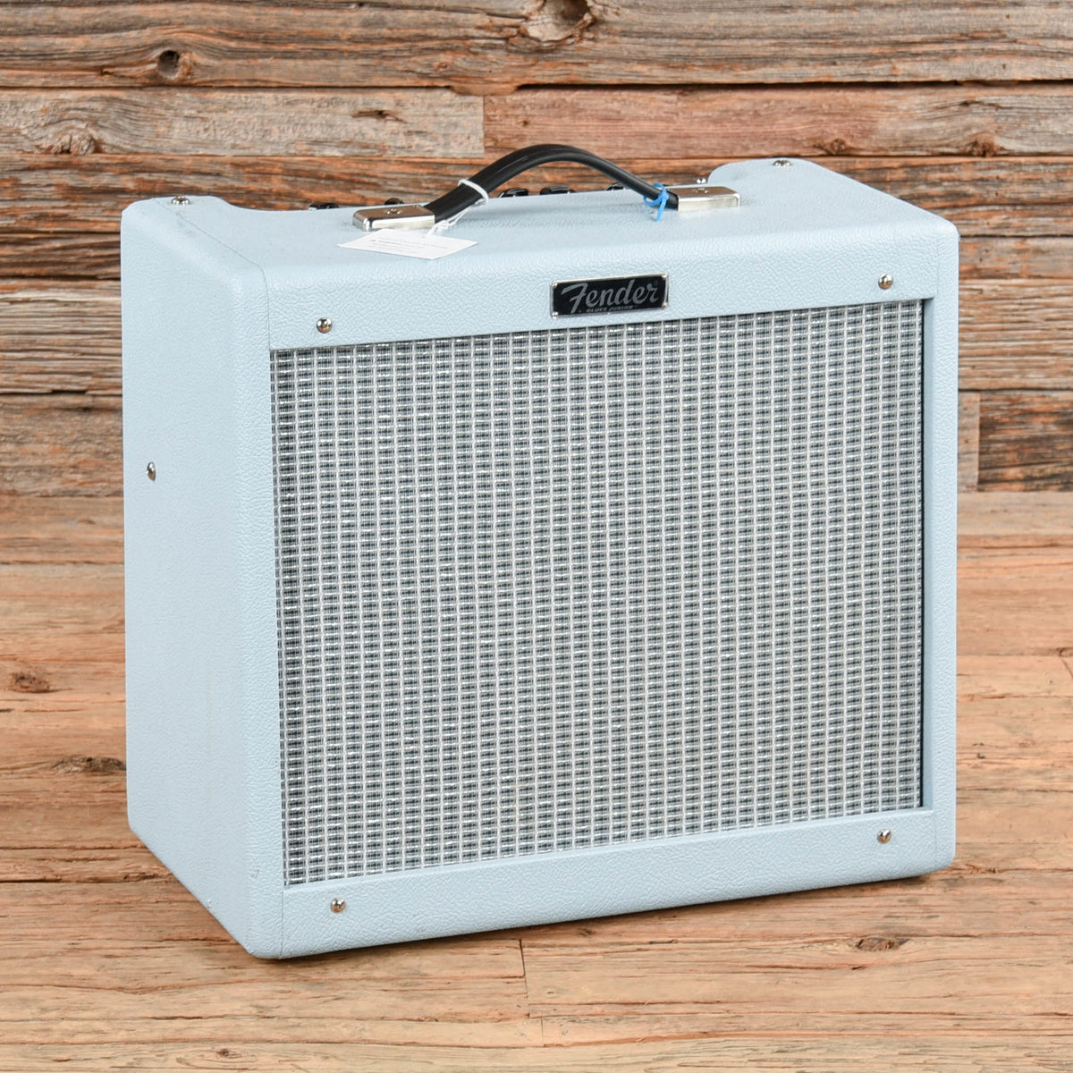 Fender FSR Blues Junior IV 15-Watt 1x12" Guitar Combo Sonic Blue