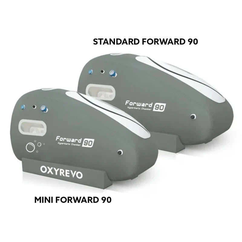 OxyRevo Forward90 MINI 1.4 to 1.5 ATA Portable Sitting Hyperbaric Chamber
