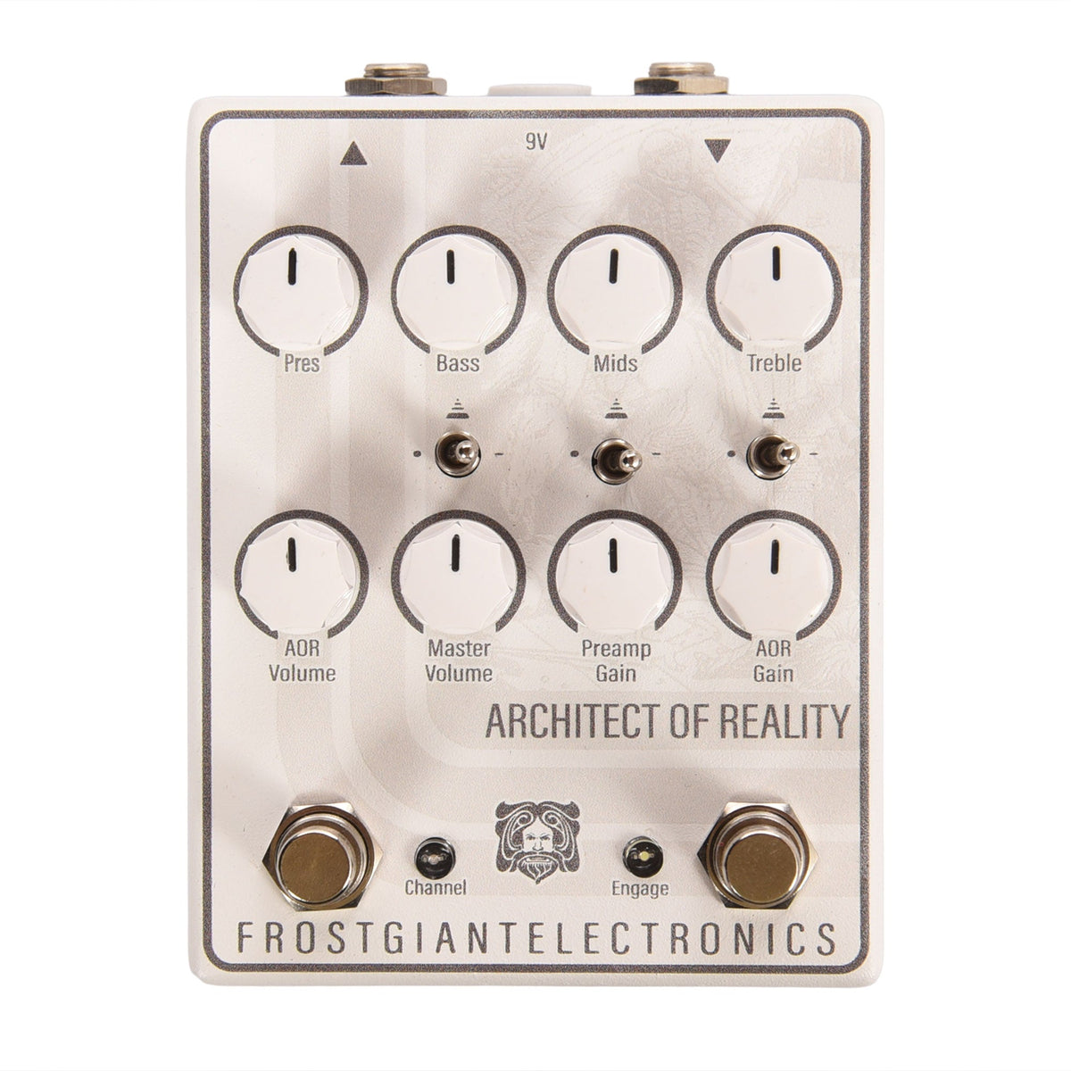 Frost Giant Electronics Architect of Reality Dual Channel Preamp Pedal - Snowblind Edition