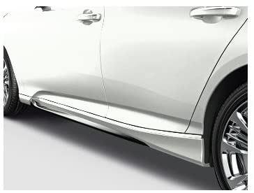 Genuine Honda 2018+ Accord Side Underbody Spoiler (Side Skirt) (Platinum White Pearl)