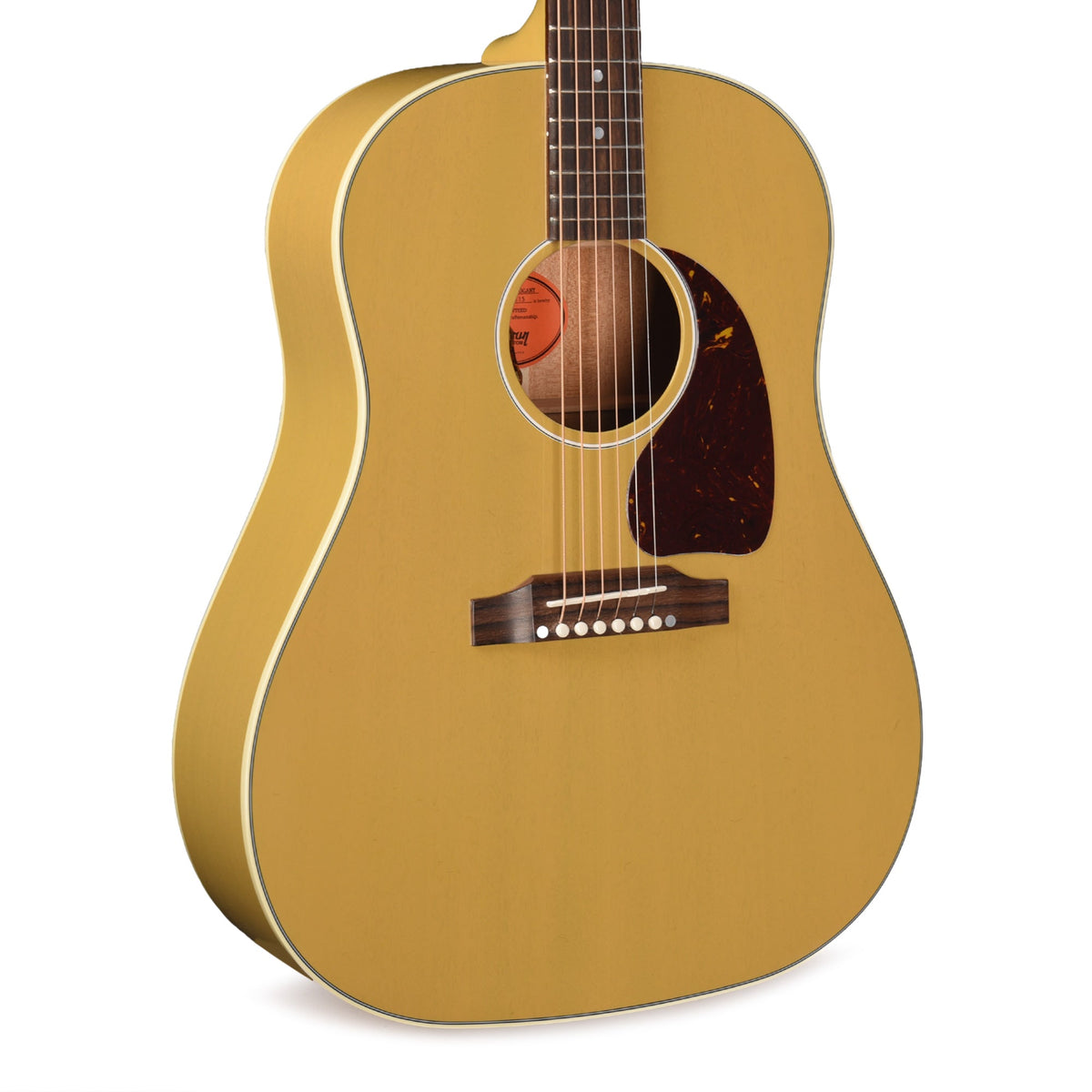 Gibson Custom Shop Limited Run J-45 All Mahogany TV Yellow Gloss