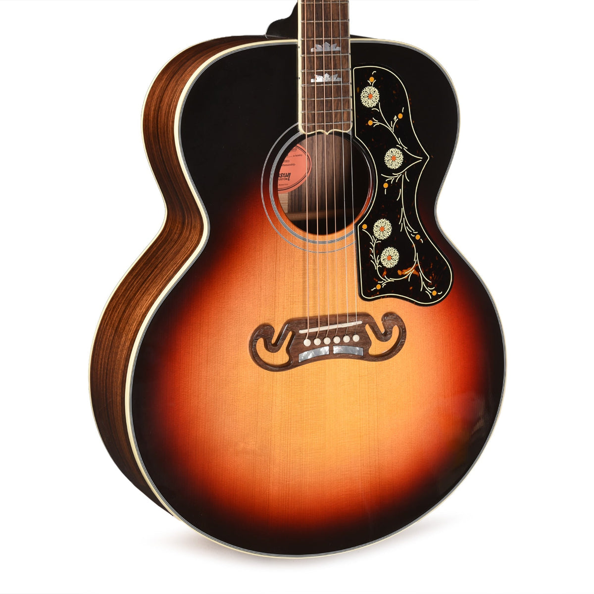 Gibson Custom Shop Limited Run SJ-200 Red Spruce/Rosewood Tri-Burst Gloss