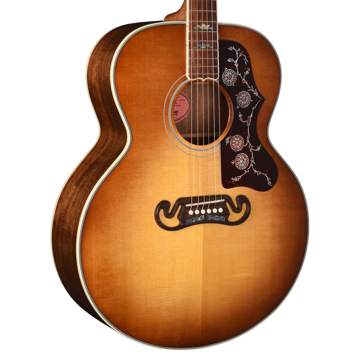 Gibson Custom Shop SJ-200 Elegant Koa Honey Burst
