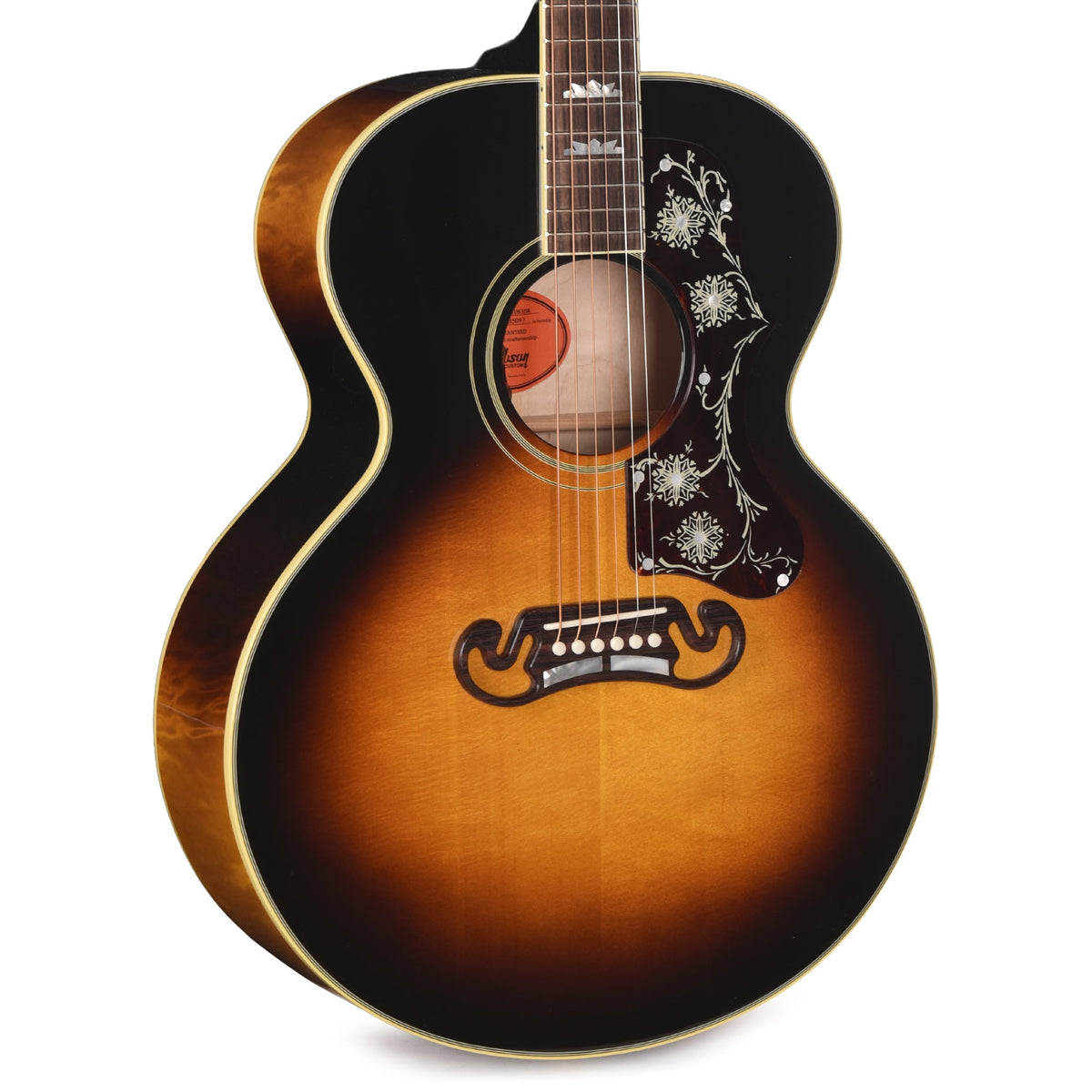 Gibson Custom Shop Limited Run J-200 Junior Sitka/Maple Vintage Sunburst Gloss