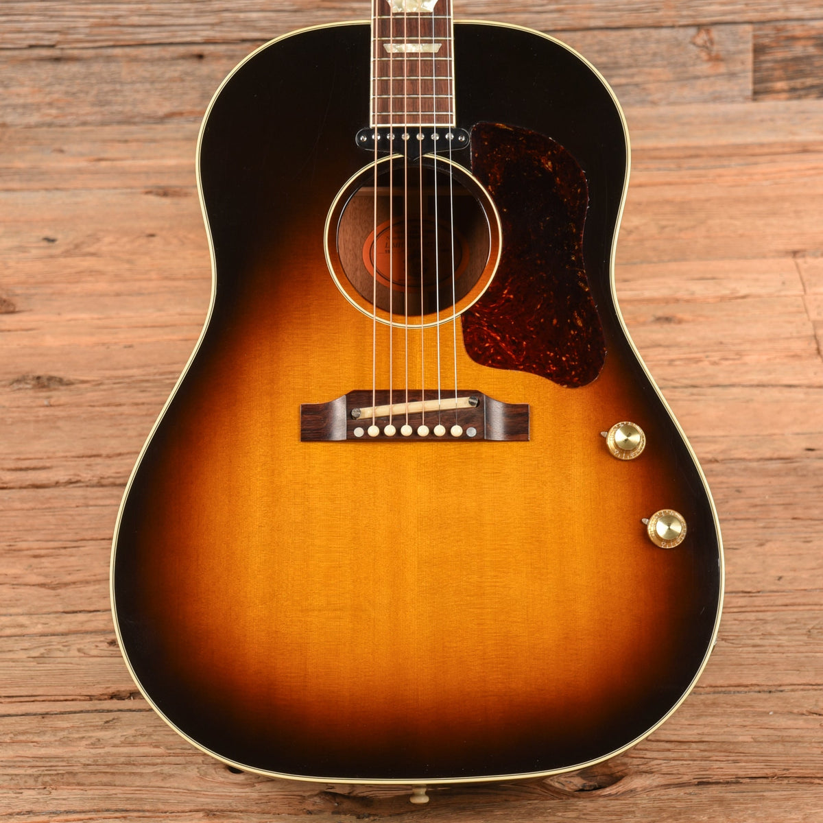 Gibson J160E Sunburst 2000  - Dave Amato of REO Speedwagon