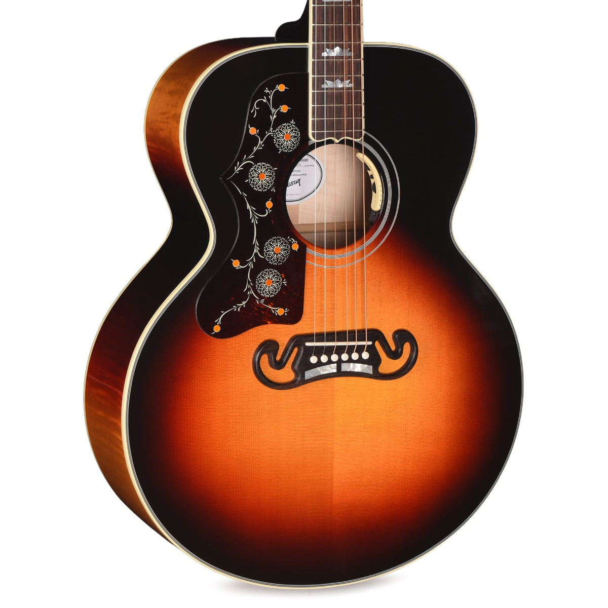 Gibson Modern SJ-200 Standard Maple LEFTY Tri Burst
