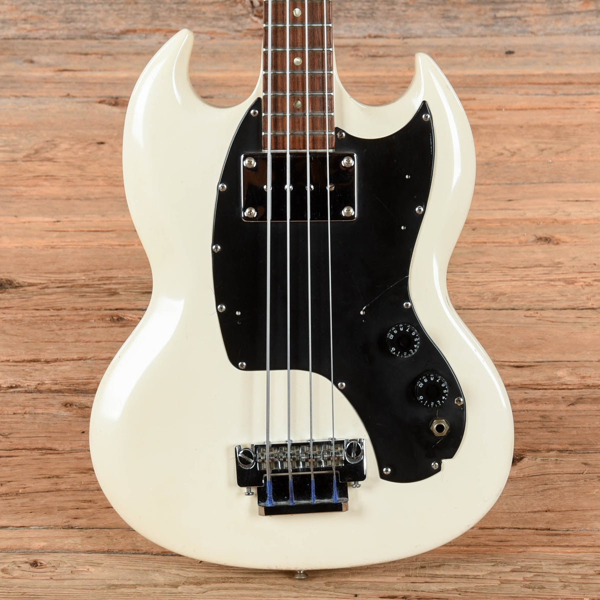 Gibson Melody Maker Bass White Refin 1966