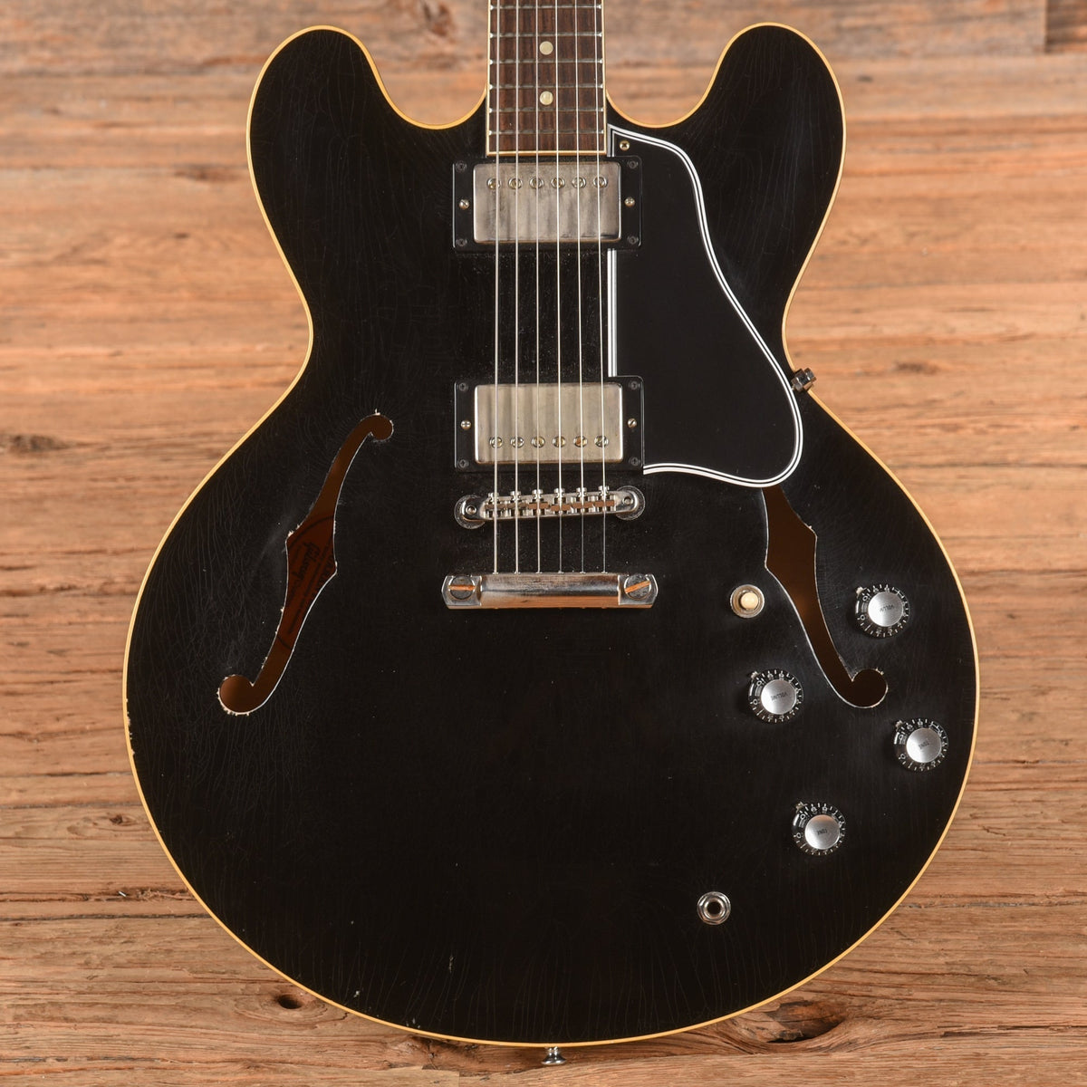 Gibson Custom Shop Murphy Lab '61 ES-335 Reissue "CME Spec" Ultra Light Aged Ebony 2020