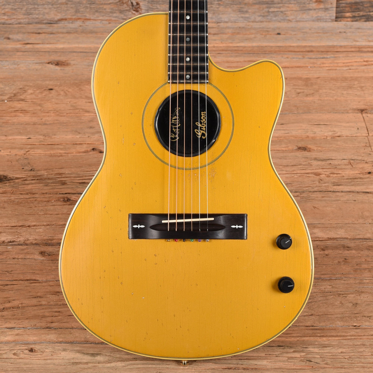 Gibson Chet Atkins SST Goldtop 1991