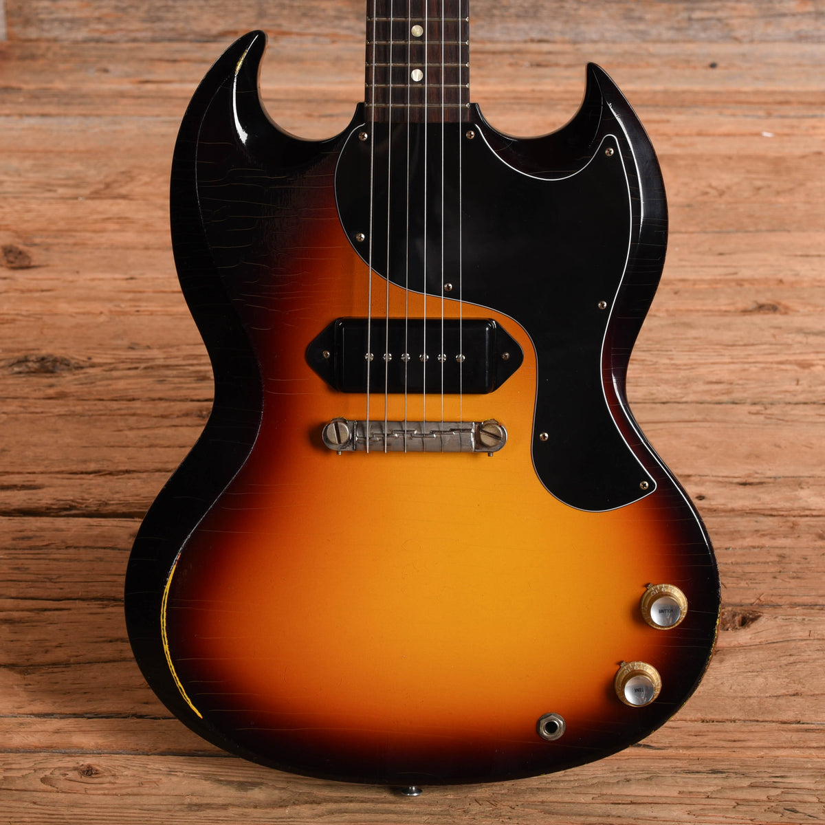 Gibson Custom '63 SG Junior Reissue Vintage Sunburst 2025
