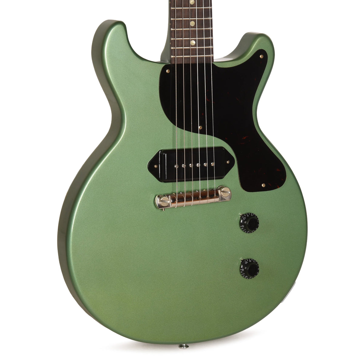 Gibson Custom Shop 1958 Les Paul Junior Double Cut Antique Inverness Green VOS