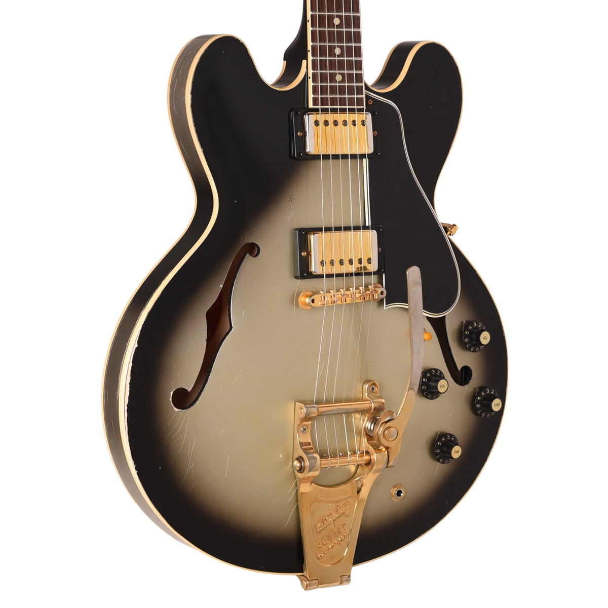 Gibson Custom Shop 1959 ES-335 "CME Spec" Silverburst Murphy Lab Heavy Aged w/Bigsby