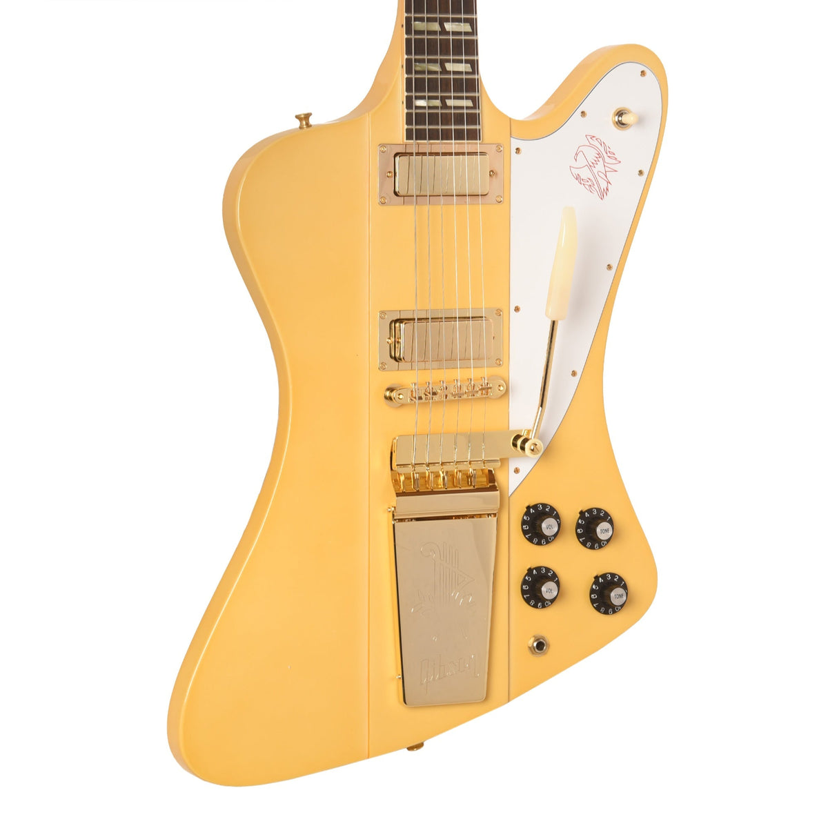 Gibson Custom Shop 1963 Firebird V Heavy Antique White VOS w/Maestro