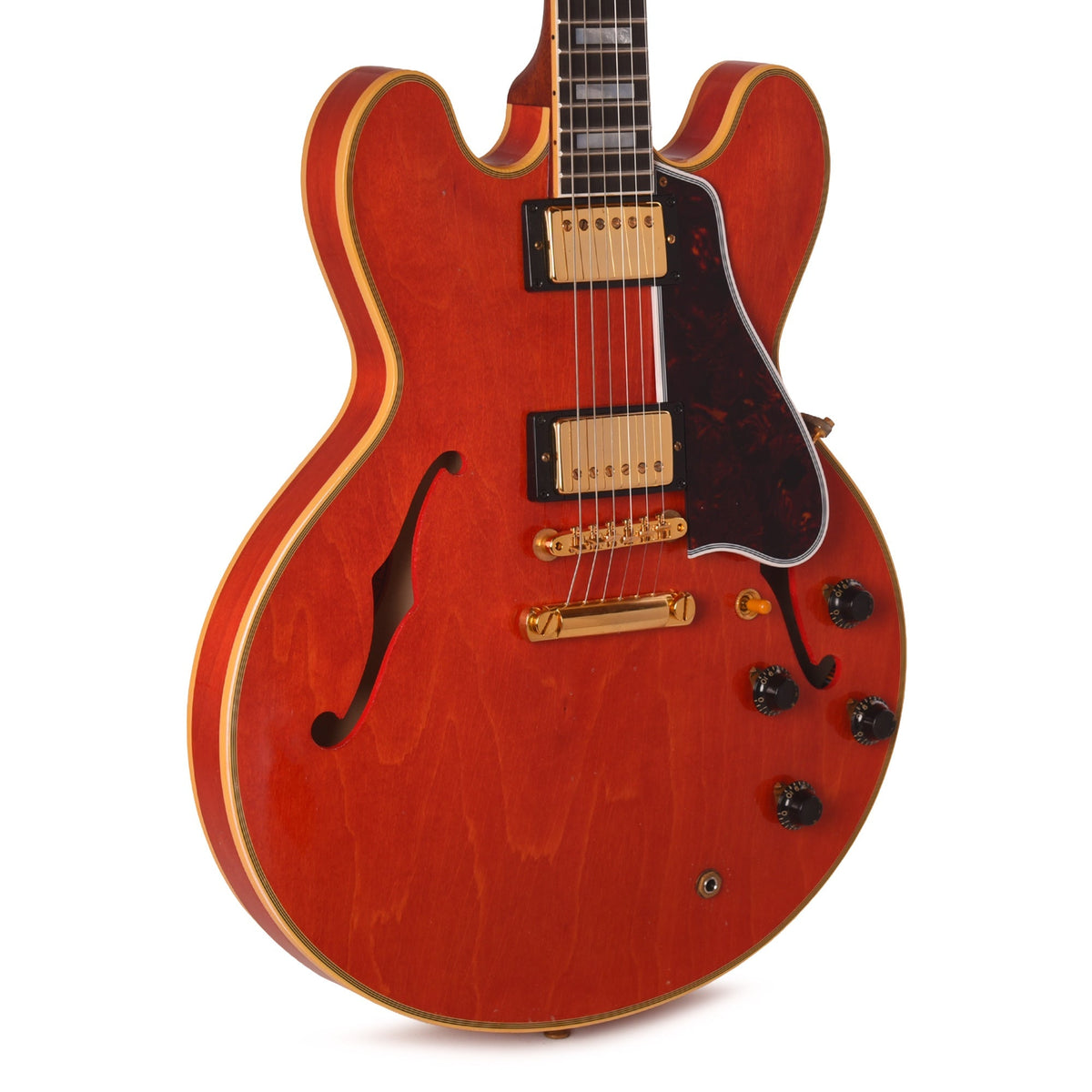Gibson Custom Shop Murphy Lab 1959 ES-355 Reissue Stop Bar Watermelon Red Light Aged