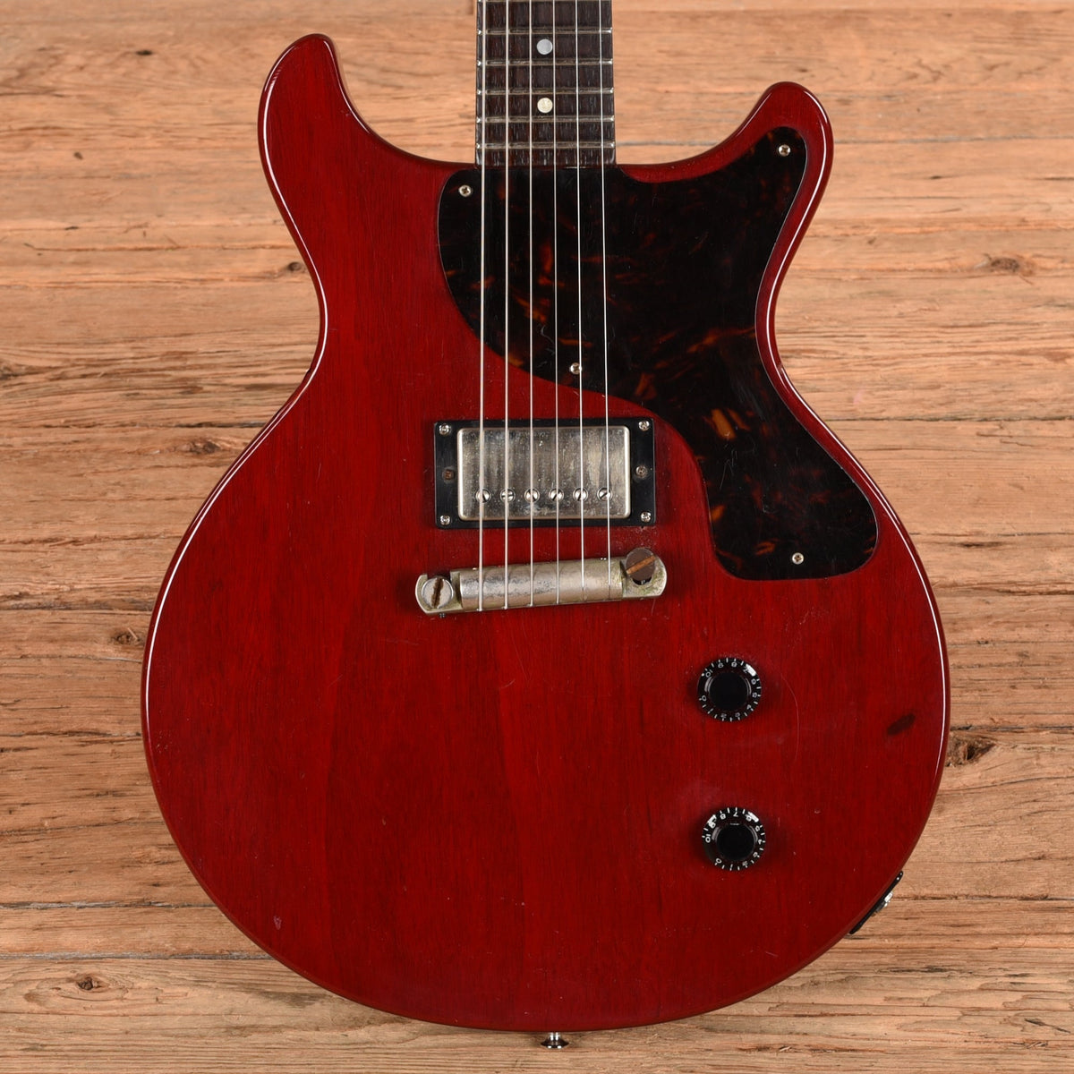 Gibson Les Paul Junior w/ Humbucker Refin Red 1958