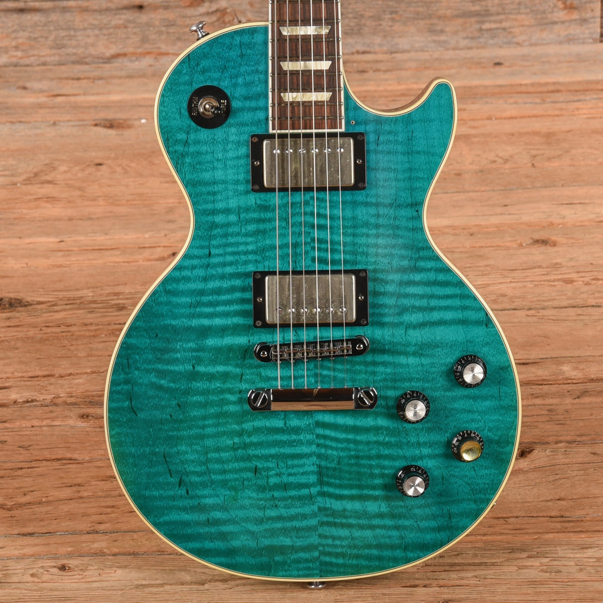 Gibson Les Paul Signature Caribbean Blue 2014