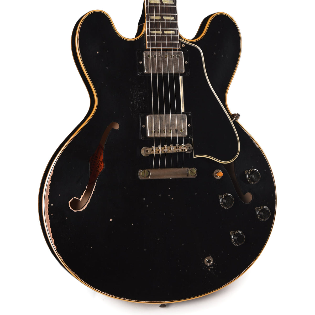 Gibson Custom Shop Limited Run 1959 ES-345 Antique Ebony Murphy Lab Heavy Aged