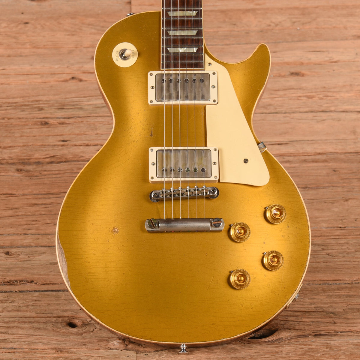 Gibson Custom Murphy Lab '57 Les Paul Goldtop Reissue Ultra Heavy Aged Goldtop 2022