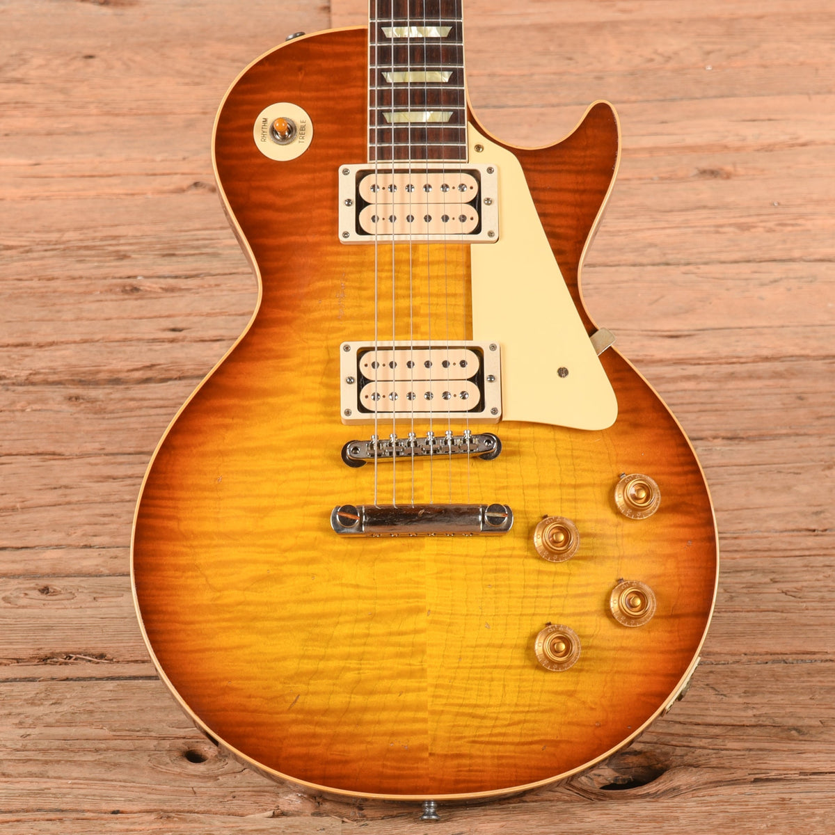 Gibson Custom Murphy Lab '59 Les Paul Standard Reissue Chambered Light Aged Sunburst 2025