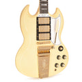Gibson Custom Shop 1963 Les Paul SG Custom Reissue w/Maestro Classic White VOS