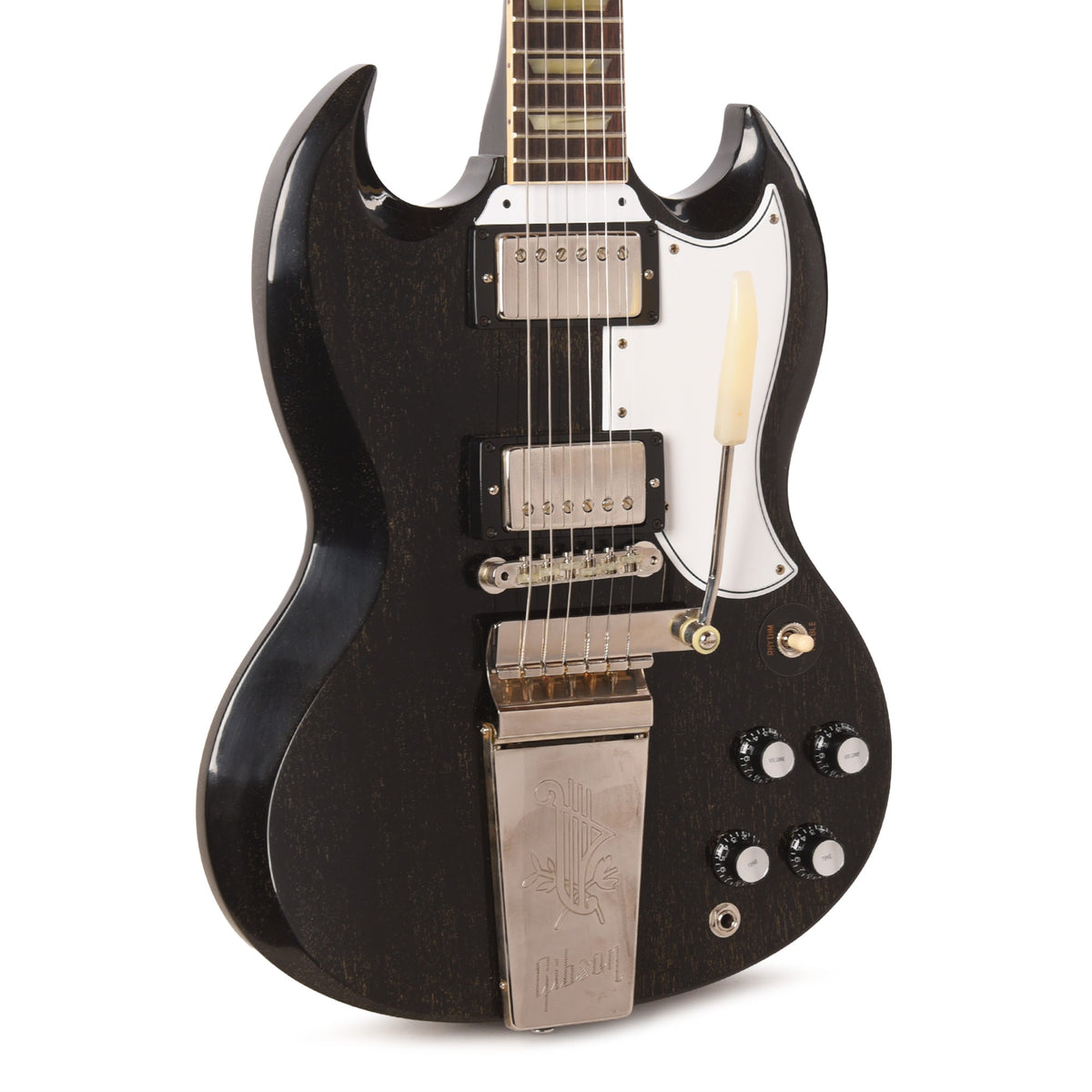 Gibson Custom Shop 1964 SG Standard Silver Fox VOS w/Maestro