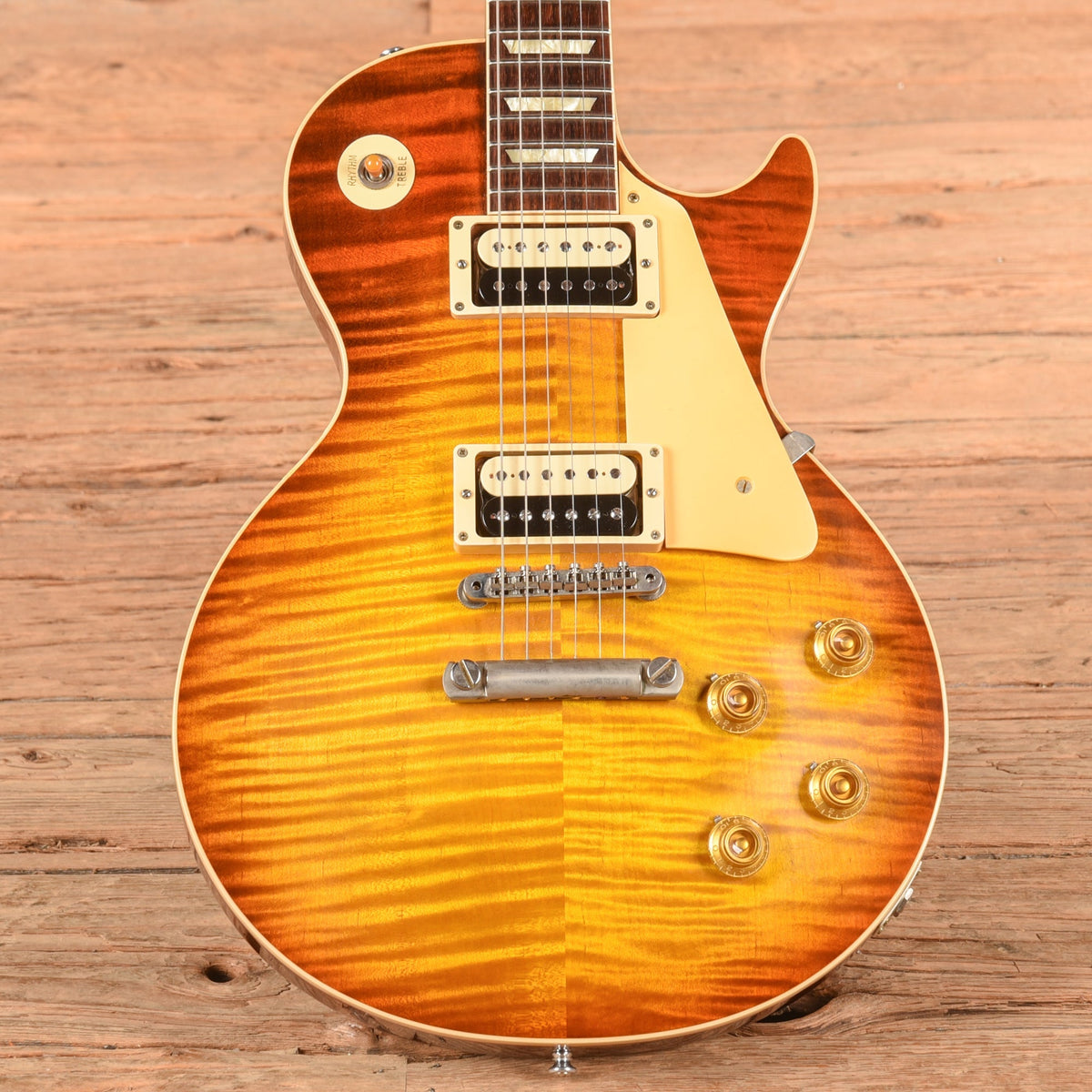 Gibson Custom Shop 60th Anniversary '59 Les Paul Standard Reissue Wildwood Spec Murphy-Painted Sunburst 2019