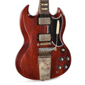 Gibson Custom Shop Murphy Lab 1964 SG Standard Reissue Cherry Red Ultra Light Aged w/Maestro Vibrola