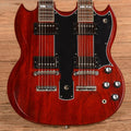 Gibson EDS-1275 One of One Doubleneck (Reversed Necks) Cherry - Dave Amato of REO Speedwagon